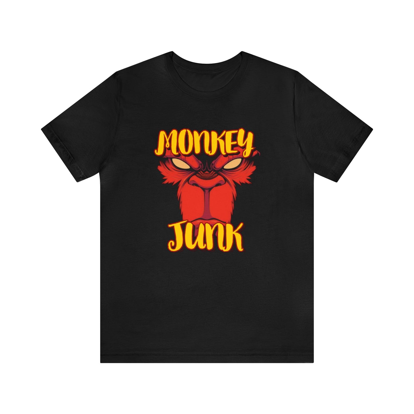 'Angry Monkey Junk' Unisex Short Sleeve Tee - Monkey Junk Online