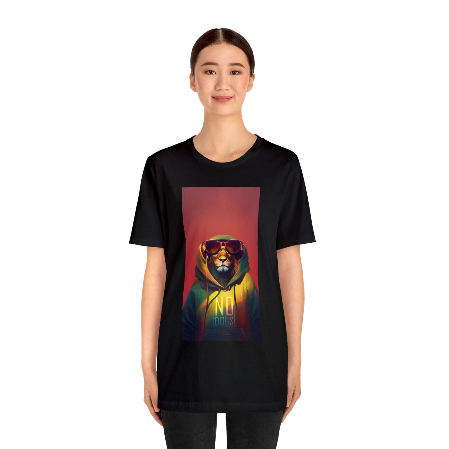 'No Dogs' Unisex Short Sleeve Tee - Monkey Junk Online