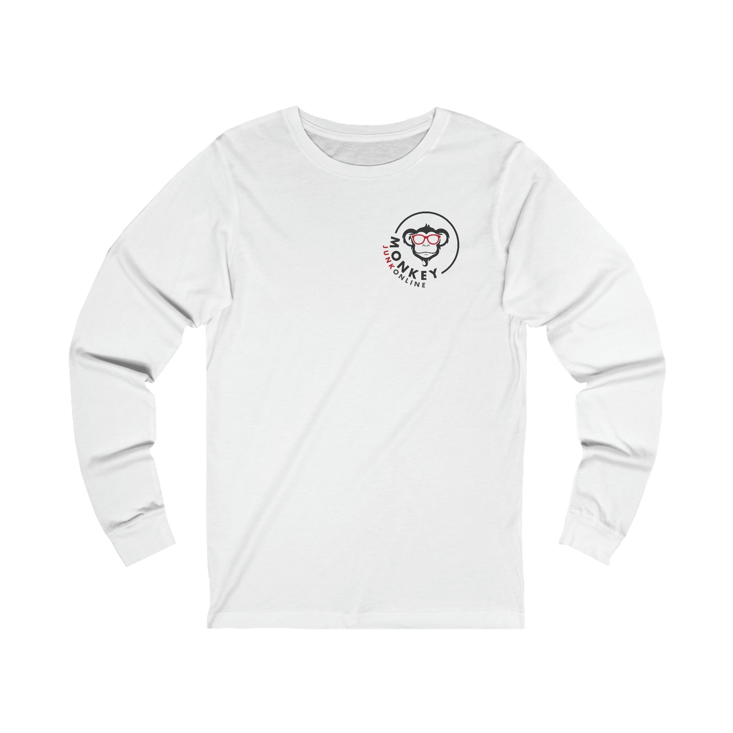 'When I'm Good I'm Bad' Unisex Long Sleeve Tee, White - Monkey Junk Online