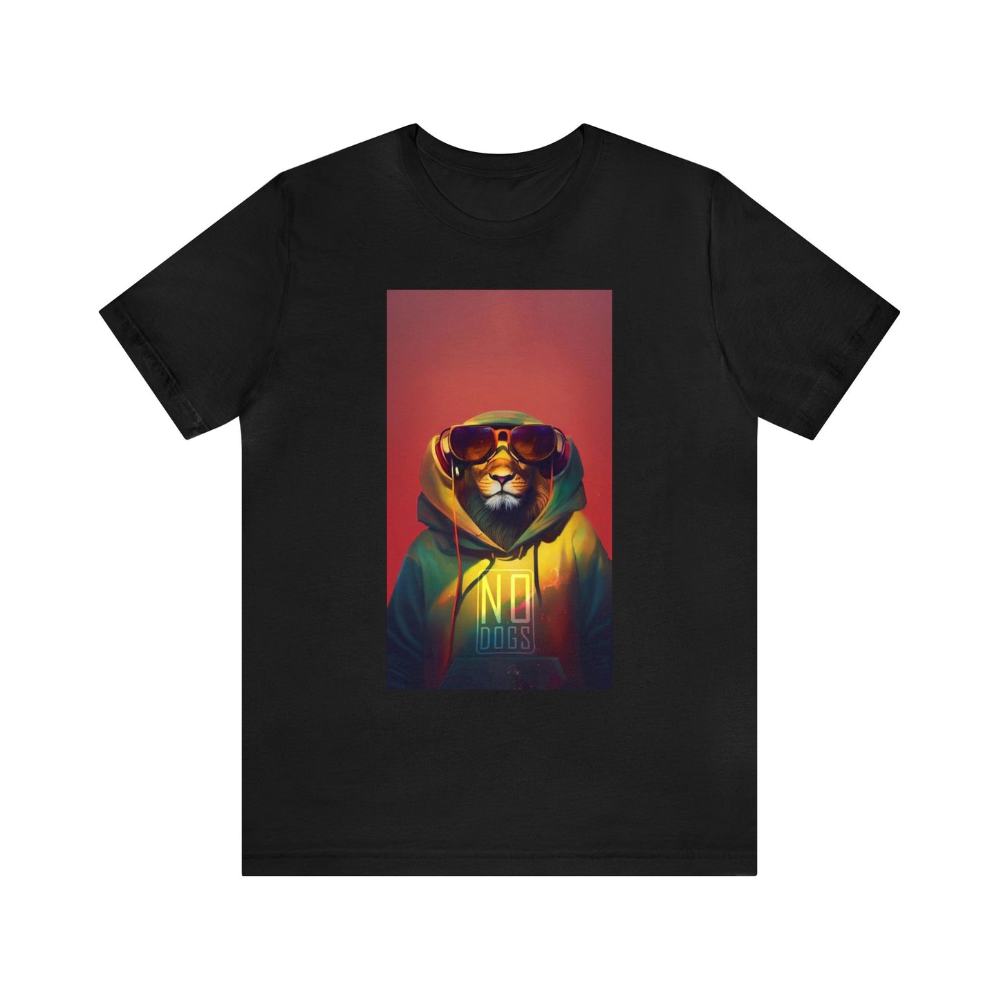 'No Dogs' Unisex Short Sleeve Tee - Monkey Junk Online