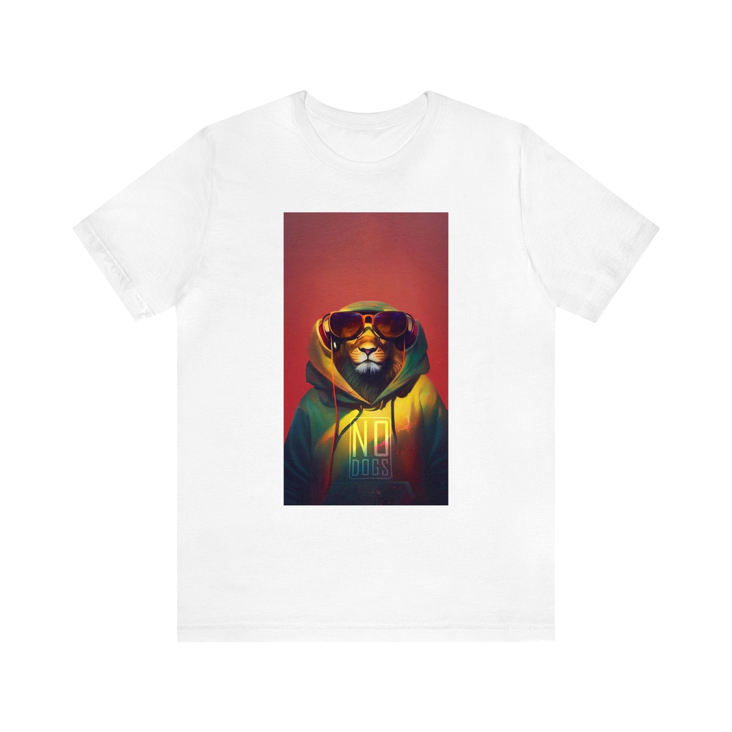 'No Dogs' Unisex Short Sleeve Tee - Monkey Junk Online
