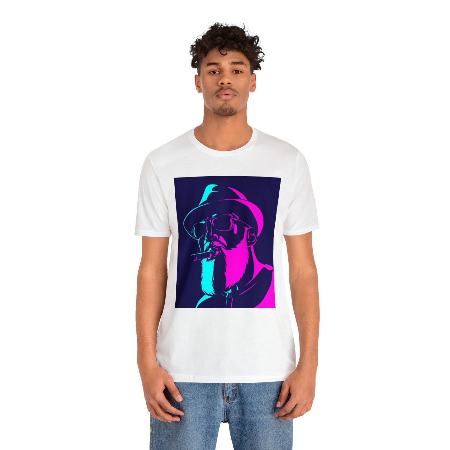 'Cigar' Unisex Short Sleeve Tee - Monkey Junk Online
