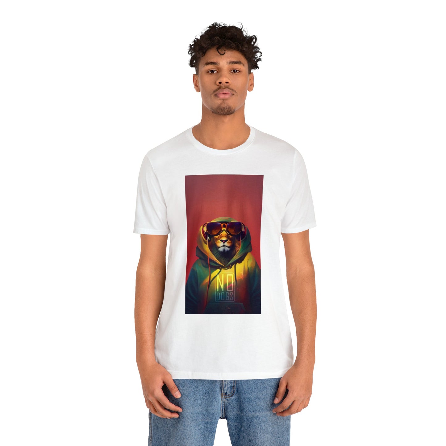 'No Dogs' Unisex Short Sleeve Tee - Monkey Junk Online