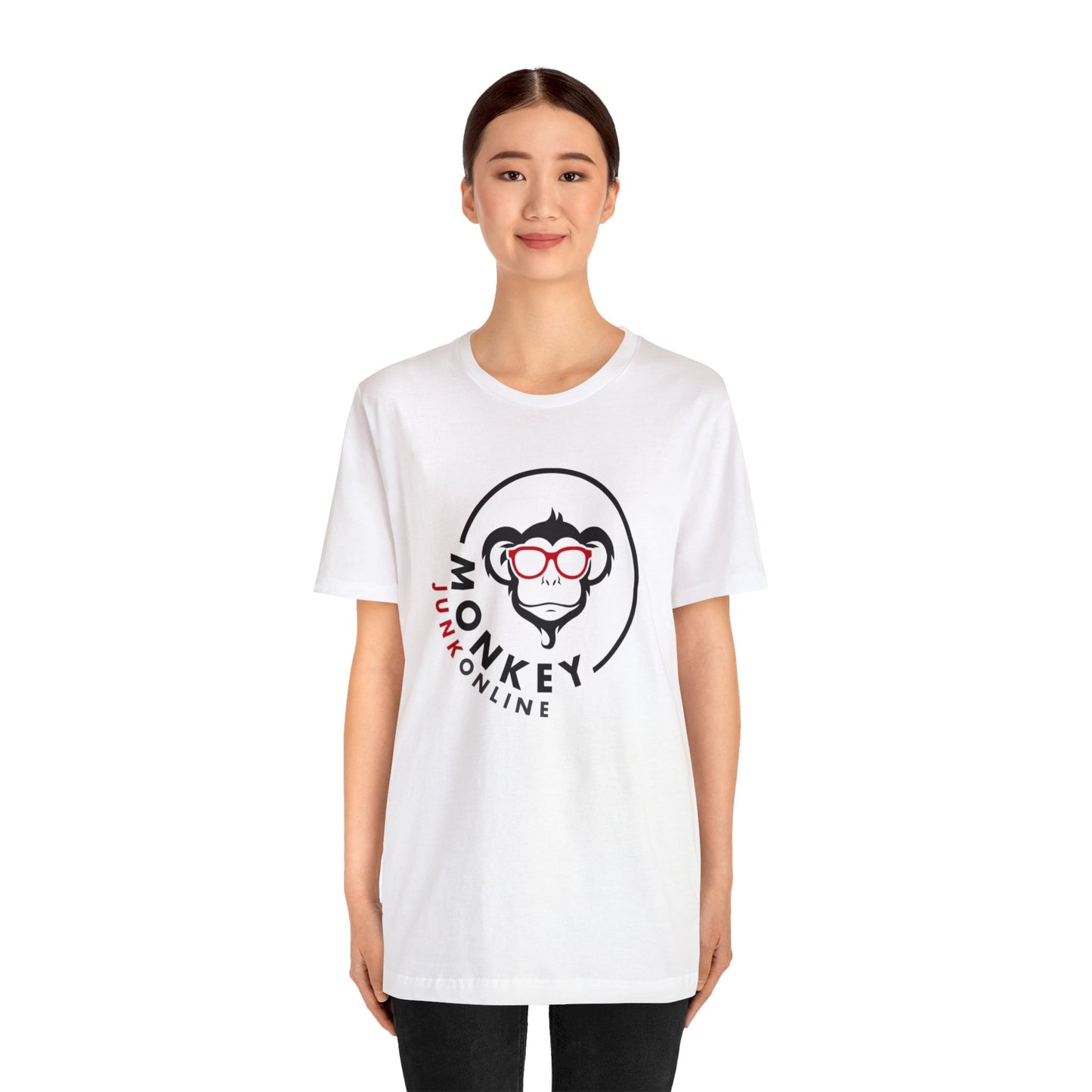 'When I'm Good I'm Bad' Unisex Short Sleeve Tee, White - Monkey Junk Online 