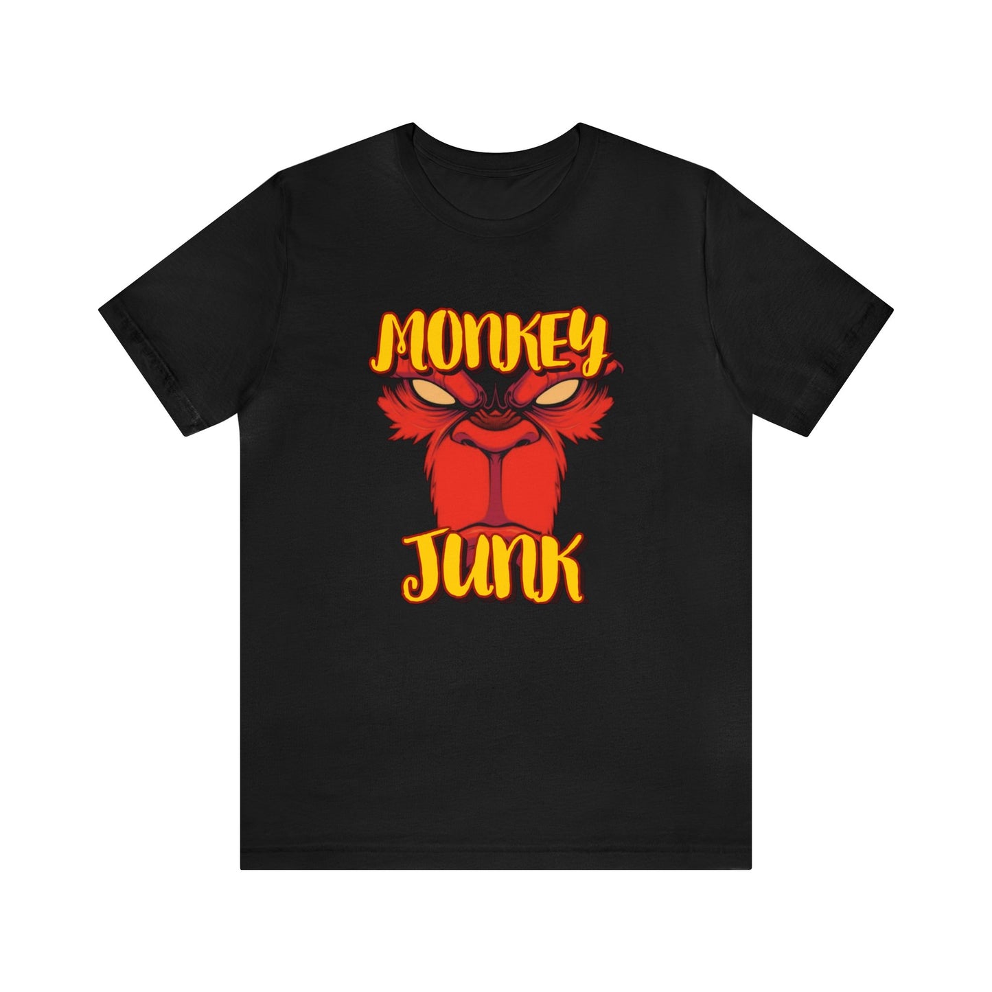 'Angry Monkey Junk' Unisex Short Sleeve Tee - Monkey Junk Online 