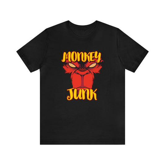 'Angry Monkey Junk' Unisex Short Sleeve Tee - Monkey Junk Online 