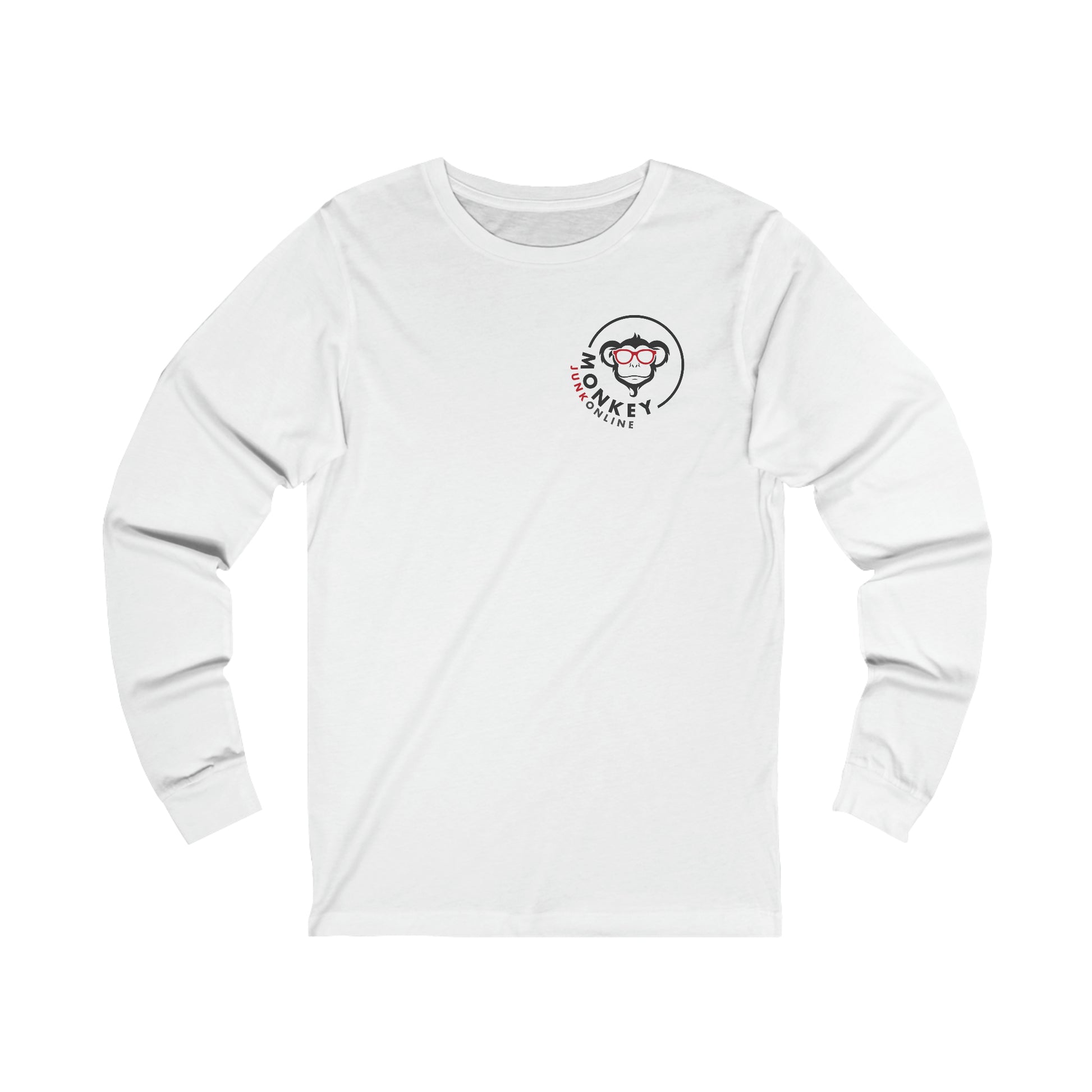 'When I'm Good I'm Bad' Unisex Long Sleeve Tee, White - Monkey Junk Online 