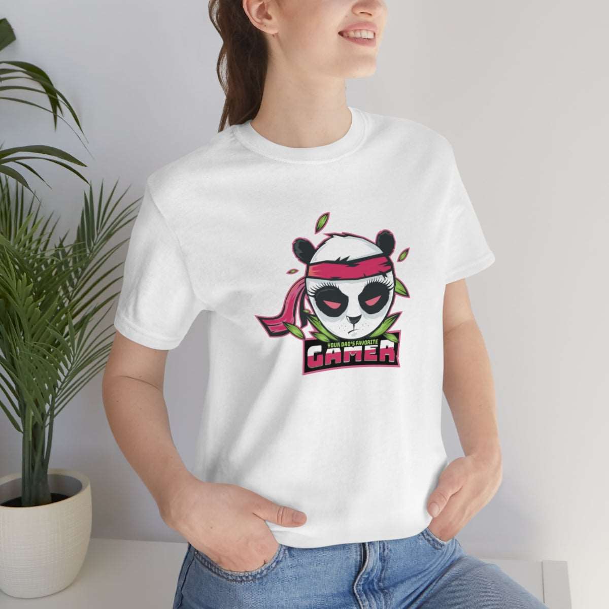 'Your Dad's Favorite Gamer' Women's Tee