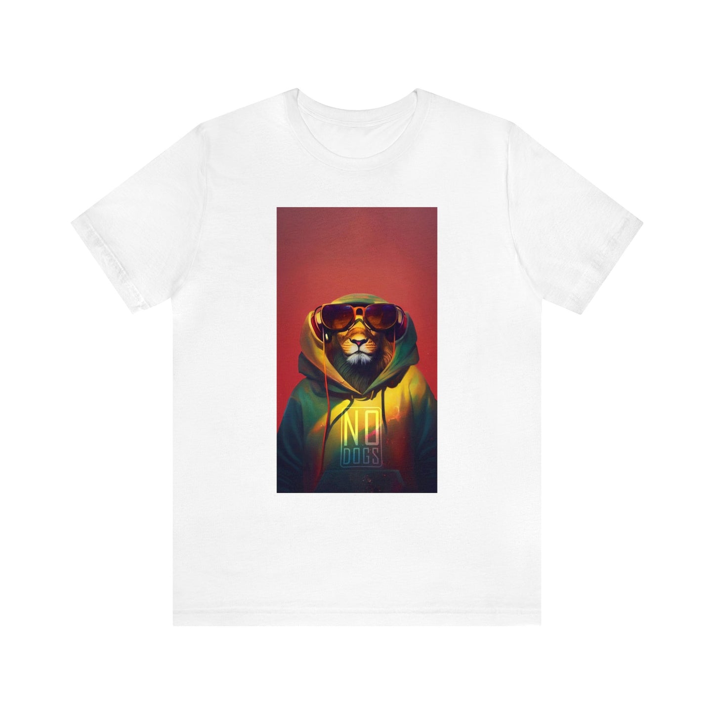 'No Dogs' Unisex Short Sleeve Tee - Monkey Junk Online 