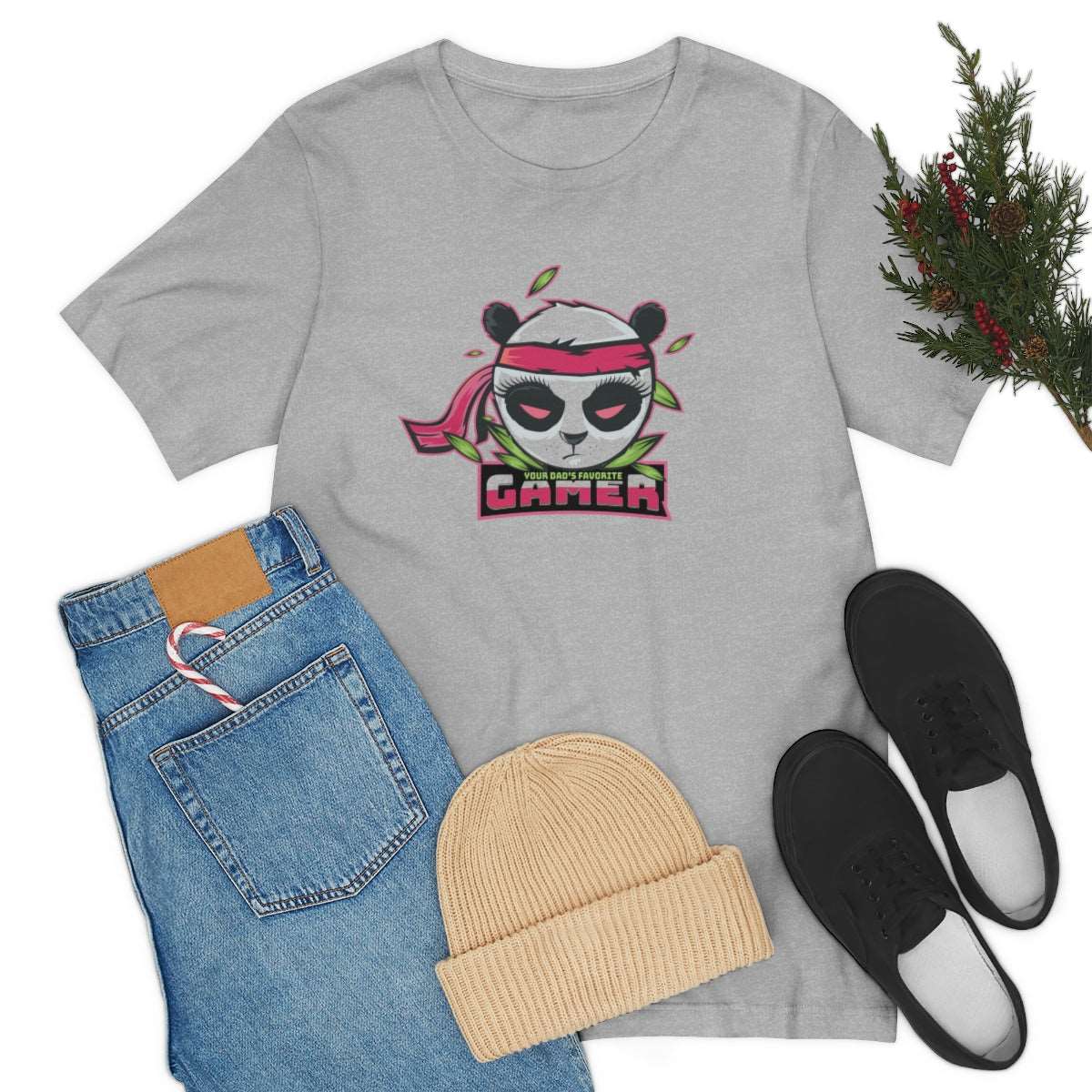 'Your Dad's Favorite Gamer' Women's Tee