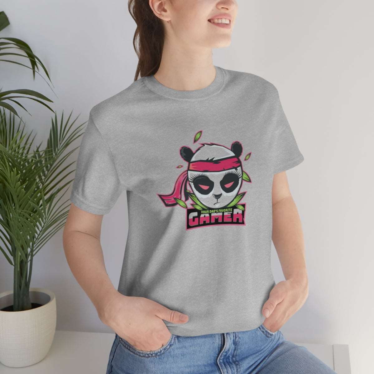 'Your Dad's Favorite Gamer' Women's Tee