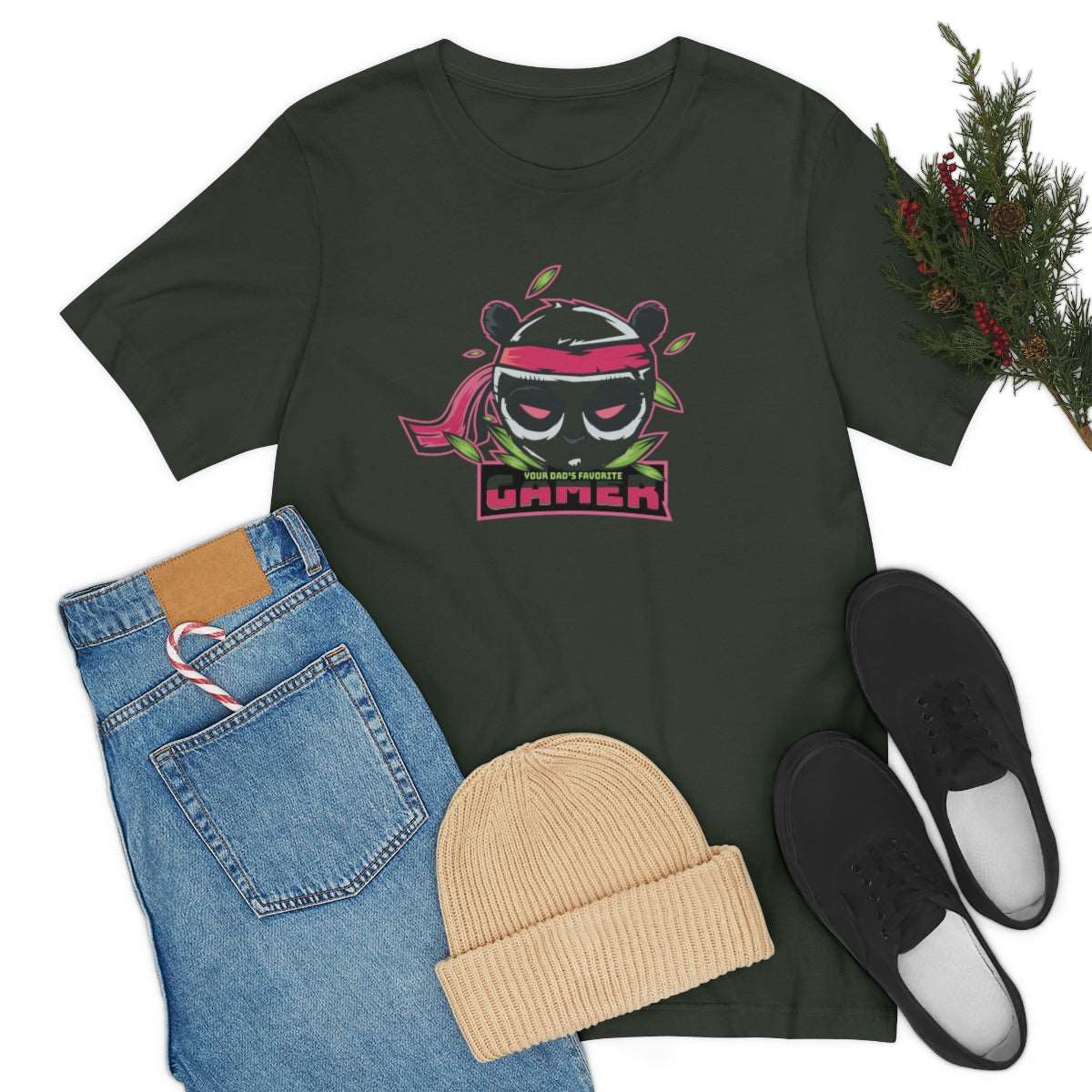 'Your Dad's Favorite Gamer' Women's Tee