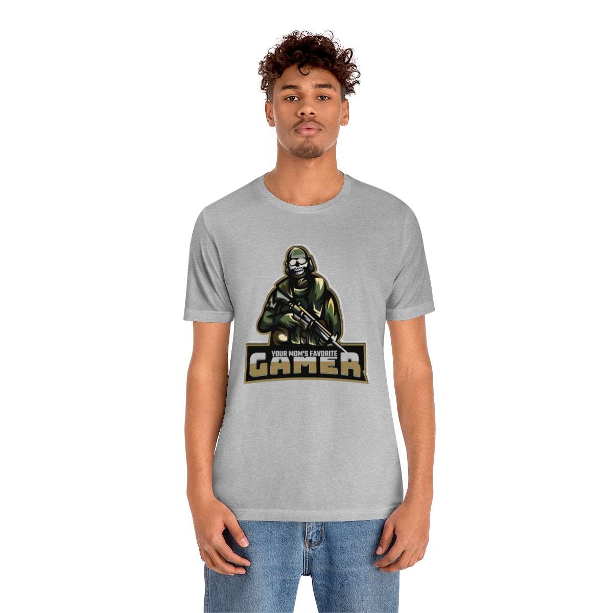 'Your Mom's Favorite Gamer' Men's Tee