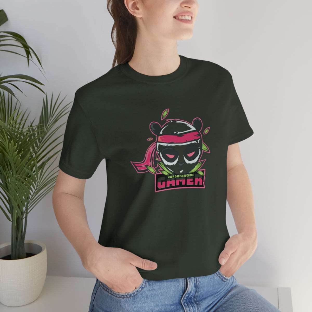 'Your Dad's Favorite Gamer' Women's Tee