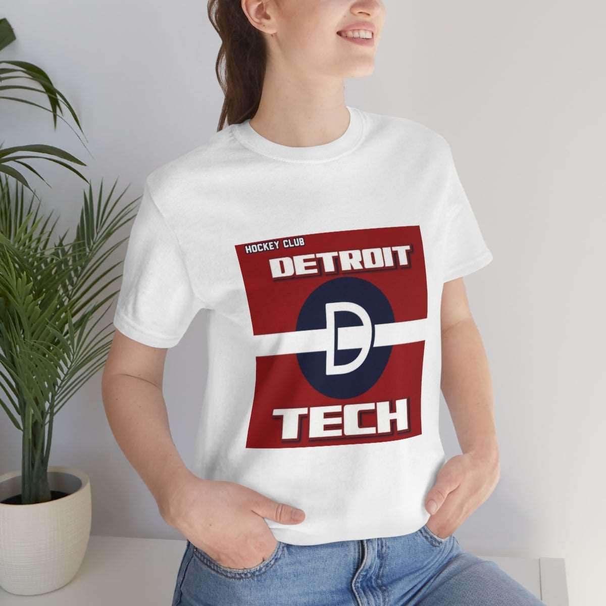 'Detroit D Tech' Mens Tee