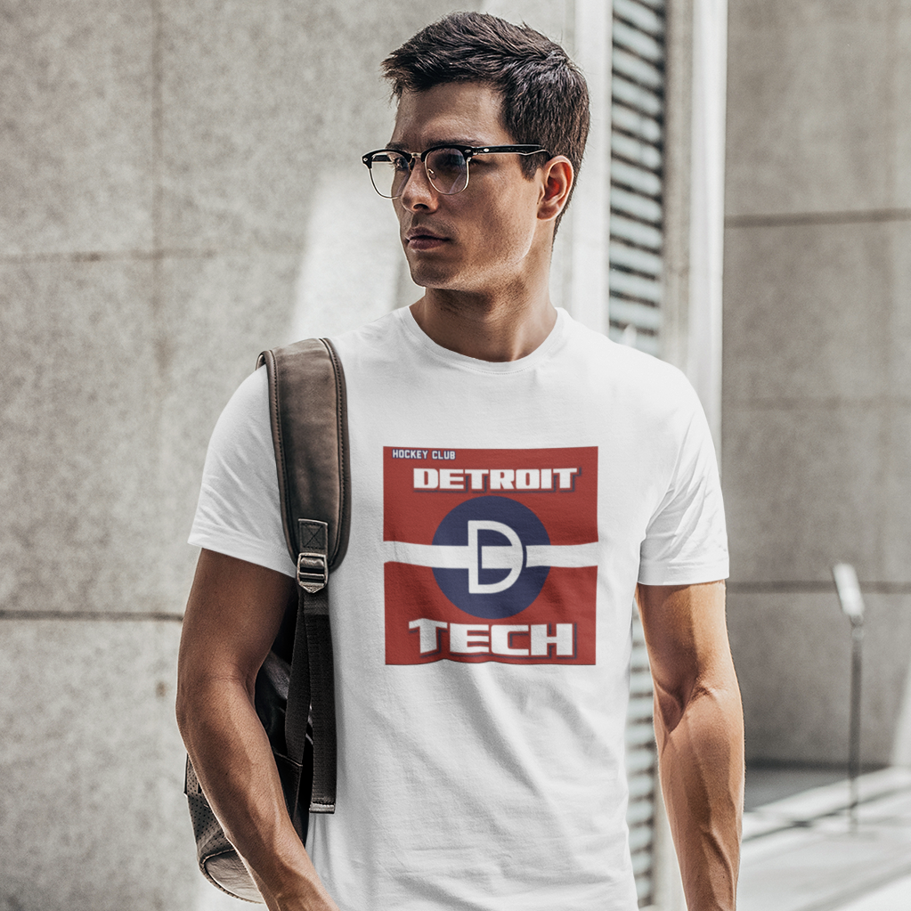 'Detroit D Tech' Mens Tee