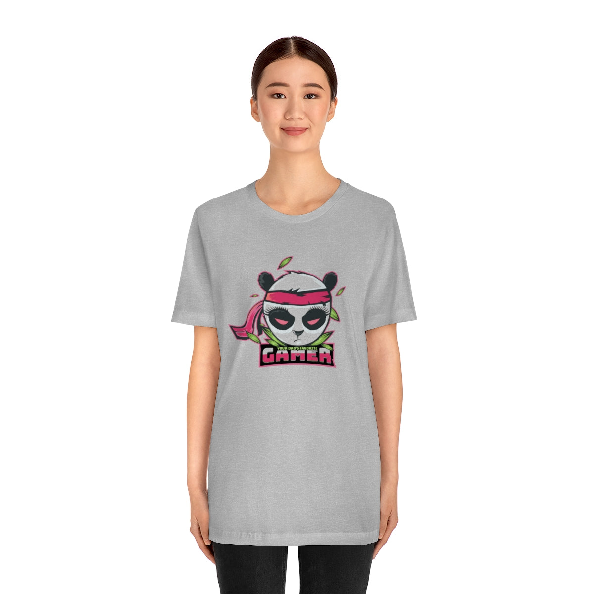 'Your Dad's Favorite Gamer' Women's Tee - Monkey Junk Online 