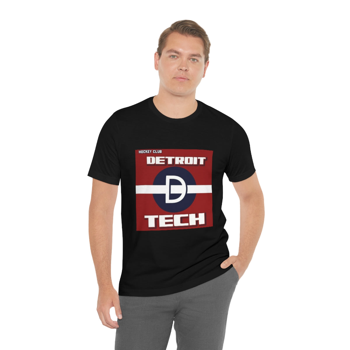 'Detroit D Tech' Mens Tee - Monkey Junk Online 