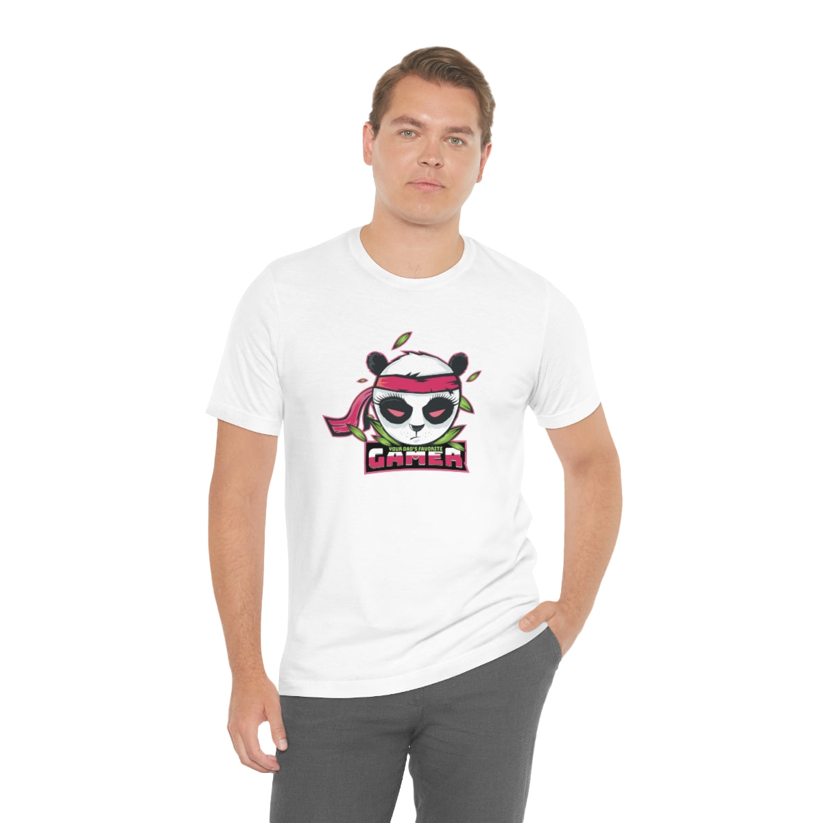 'Your Dad's Favorite Gamer' Women's Tee - Monkey Junk Online 