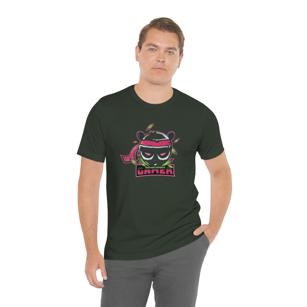 'Your Dad's Favorite Gamer' Women's Tee - Monkey Junk Online 