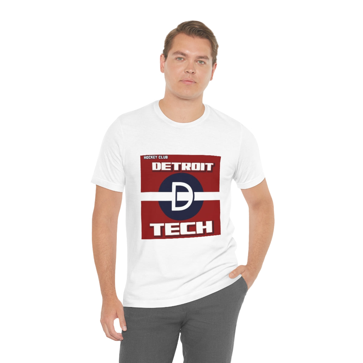 'Detroit D Tech' Mens Tee - Monkey Junk Online 