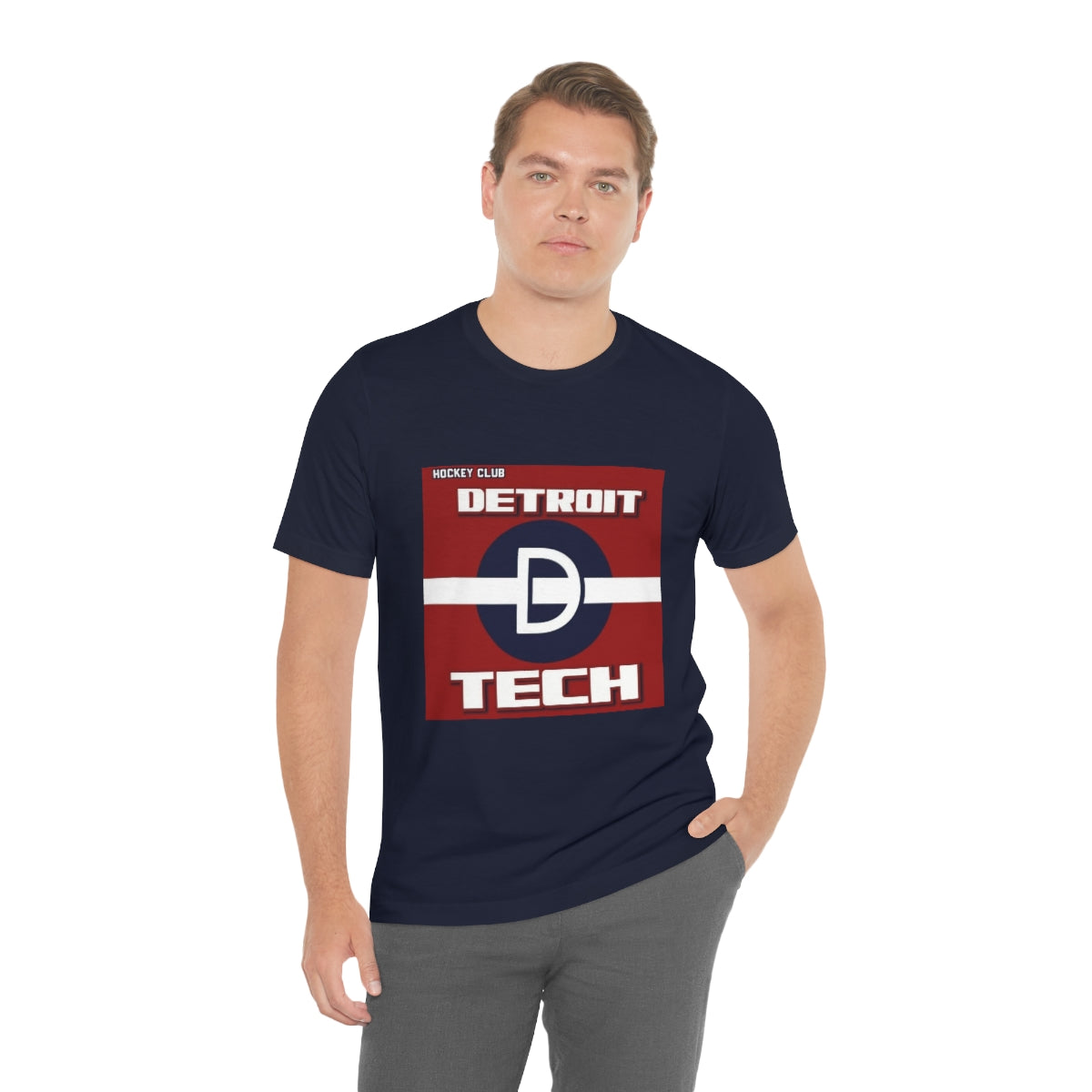 'Detroit D Tech' Mens Tee - Monkey Junk Online 